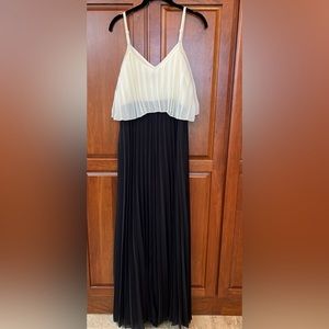 ASOS Black and White Maxi